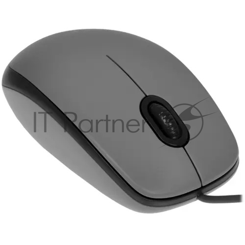 Мышь проводная Logitech M111 SILENT серый, 1000 dpi, USB, кнопки - 3