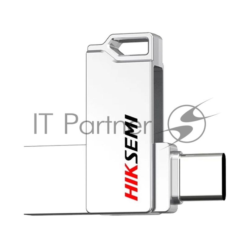 Флеш Диск HIKSEMI SYNC HS-USB-E327C/32G/U3/Silver 32Gb <HS-USB-E327C/32G/U3/Silver>, USB3.2/Type-C