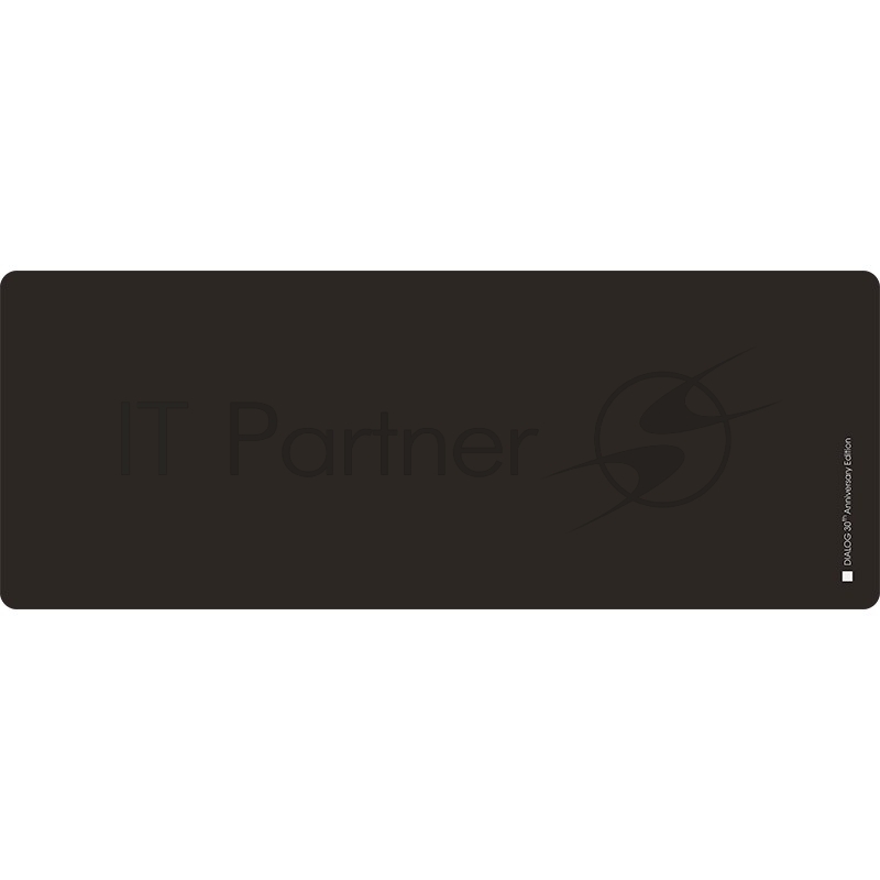 Игровая поверхность для клавиатуры и мыши Dialog PM-H50, черная, размер 700х300х3мм