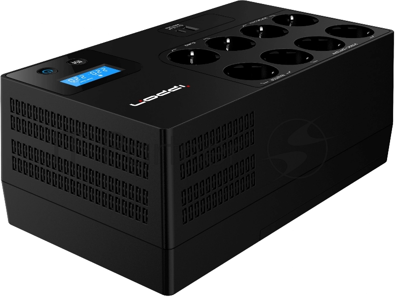 Источник бесперебойного питания Ippon Kirpich 1050 600Вт 1050ВА черный