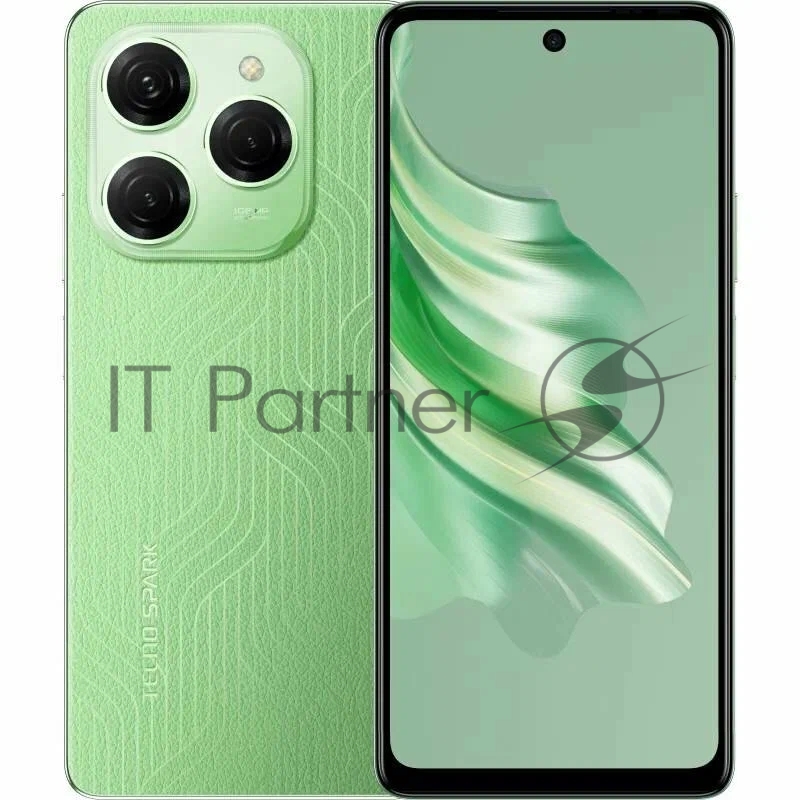 Смартфон KJ6 SPARK 20 Pro 12/256 Magic Skin Green, 6.8, 20:9, 2460 x 1080 пикселей, 2.2GHz, 8 Core, 12GB RAM, 256GB, up to 1TB flash, 108Mpix+2Mpix+AI/32Mpix, 2 Sim, 4G, BT v5.3, WiFi 802.11 b/g/n, GPS/AGPS, GLONASS,NFC, Type-C, 5000mAh, Android 13,
