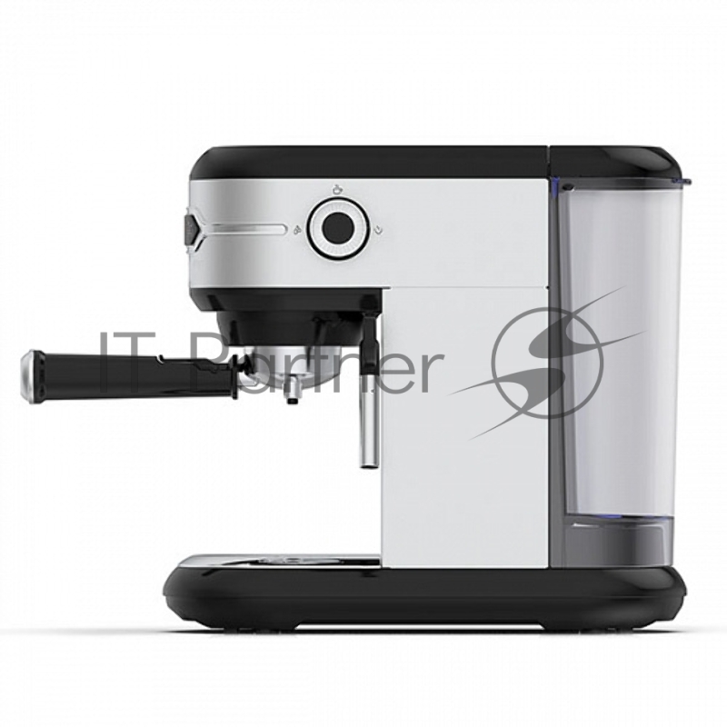 Кофеварка эспрессо BQ CM3001 Steel-Black. Мощность 1450 Вт, Давление 15 бар, Объем 1 л, Система SafeFlap.