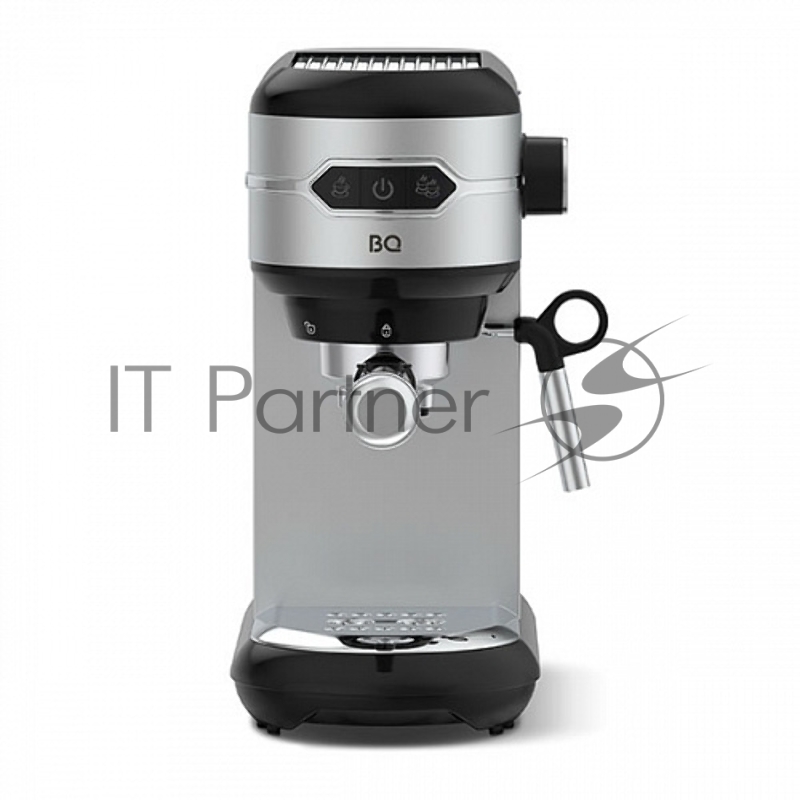 Кофеварка эспрессо BQ CM3001 Steel-Black. Мощность 1450 Вт, Давление 15 бар, Объем 1 л, Система SafeFlap.