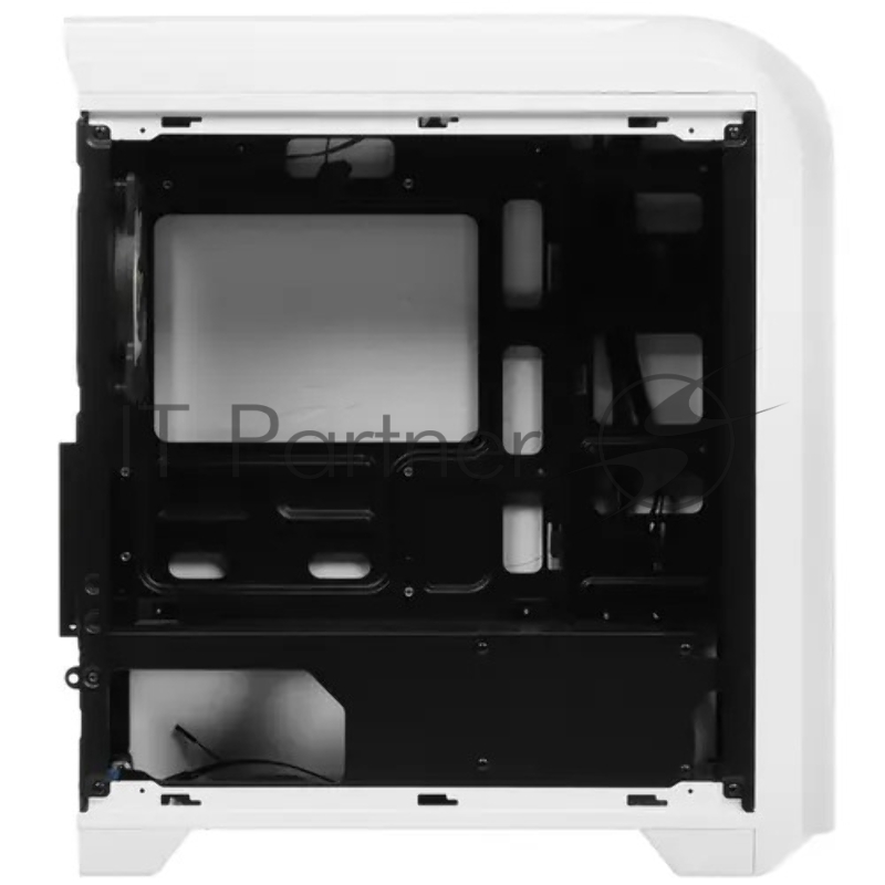 Корпус GameMax Centauri, без БП, (ATX,Бело-голуб,USB3.0, Зак.стек.,1*120мм. RGB, пыл.фильтр), белый/синий