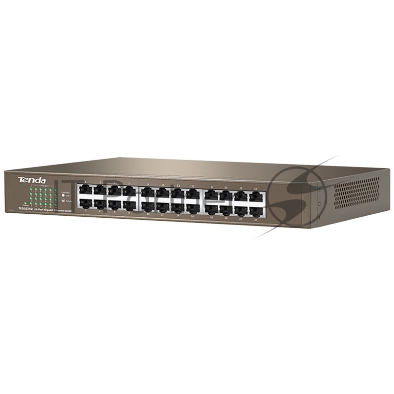 Коммутатор TENDA TEG1024D 24-Port 10/100/1000 Gigabit Switch