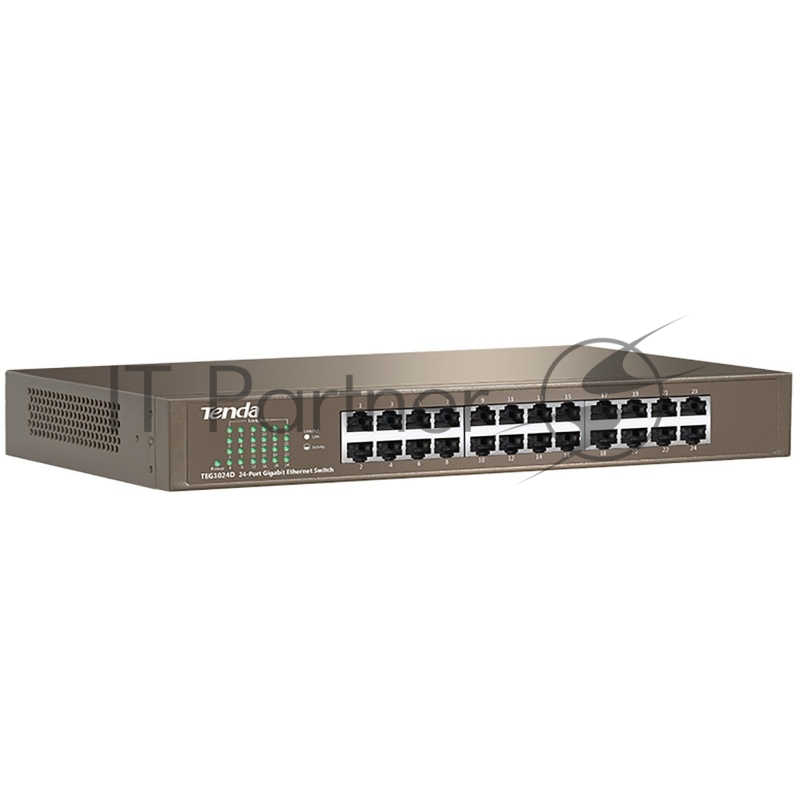 Коммутатор TENDA TEG1024D 24-Port 10/100/1000 Gigabit Switch