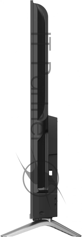 Телевизор LED Digma 55 DM-LED55UBB41, темно-серебристый/серебристый, Android TV Frameless Metal 4K Ultra HD 60Hz DVB-T DVB-T2 DVB-C DVB-S DVB-S2 USB WiFi Smart TV