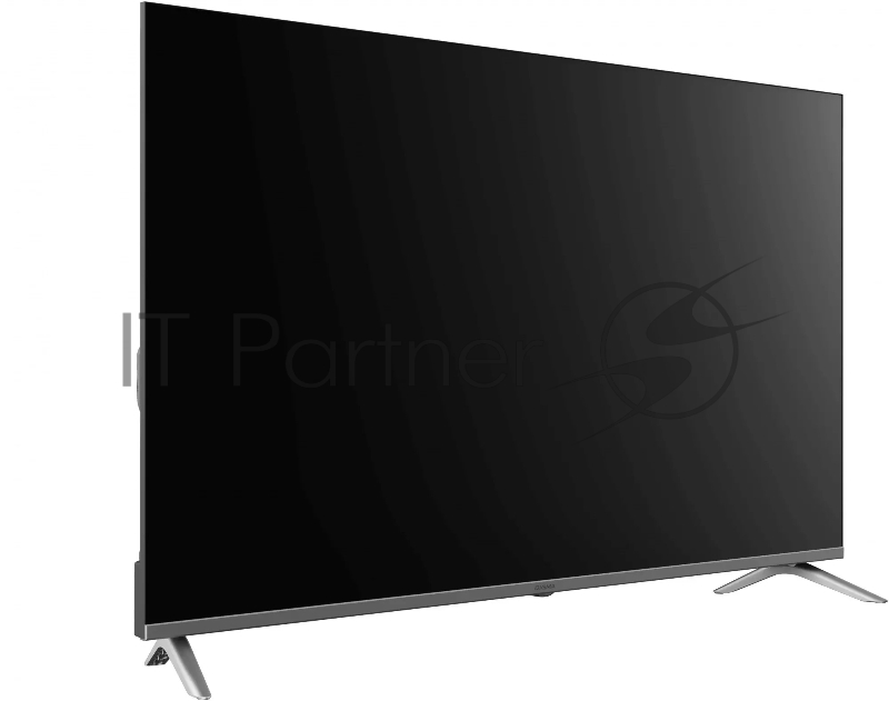 Телевизор LED Digma 55 DM-LED55UBB41, темно-серебристый/серебристый, Android TV Frameless Metal 4K Ultra HD 60Hz DVB-T DVB-T2 DVB-C DVB-S DVB-S2 USB WiFi Smart TV