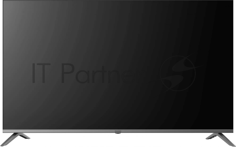 Телевизор LED Digma 55 DM-LED55UBB41, темно-серебристый/серебристый, Android TV Frameless Metal 4K Ultra HD 60Hz DVB-T DVB-T2 DVB-C DVB-S DVB-S2 USB WiFi Smart TV
