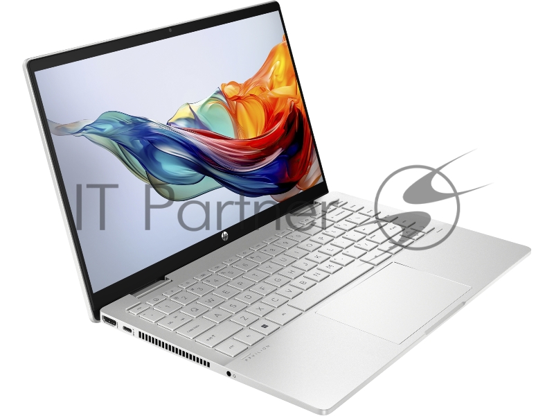 Ноутбук HP Pavilion 14-EK200 14 1920x1080/Intel Core Ultra 5-120U/RAM 16Гб/SSD 512Гб/Windows 11 Home серебристый 1.6 кг 8X328AV-1