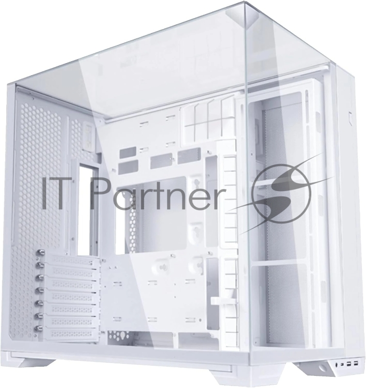 Корпус Lian-Li O11 Vision Compact, без БП, ATX, 8x120mm, 2x140mm, 2xUSB3.0 audio, белый
