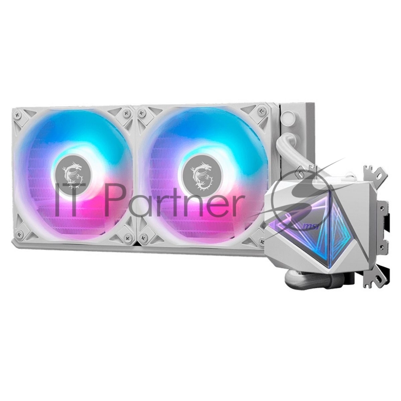 Жидкостная система охлаждения MSI MAG CORELIQUID I240 2x ARGB Gen2 Fan, ARGB Gen2 Block, Color Box