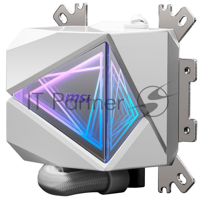 Жидкостная система охлаждения MSI MAG CORELIQUID I360 WHITE 3x ARGB Gen2 Fan, ARGB Gen2 Block, Color Box