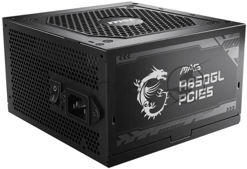 Блок питания MSI MAG A850GL PCIE5 , 850W, 80+ Gold, полностью модульный, ATX 3.0, PCIE5