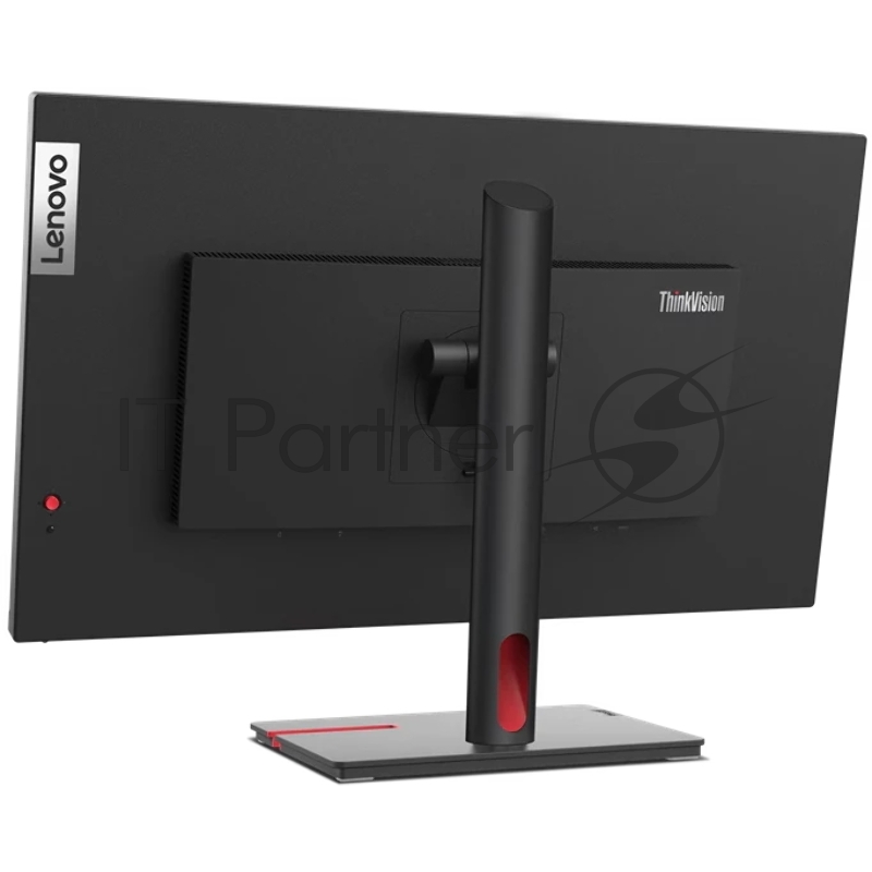 Монитор Lenovo 27 T27p-30, 16:9, IPS, 3840x2160, 4ms, 350cd, 60Hz, 1xHDMI, 1xDP, USB-C, 4xUSB, LAN, HAS, черный/красный