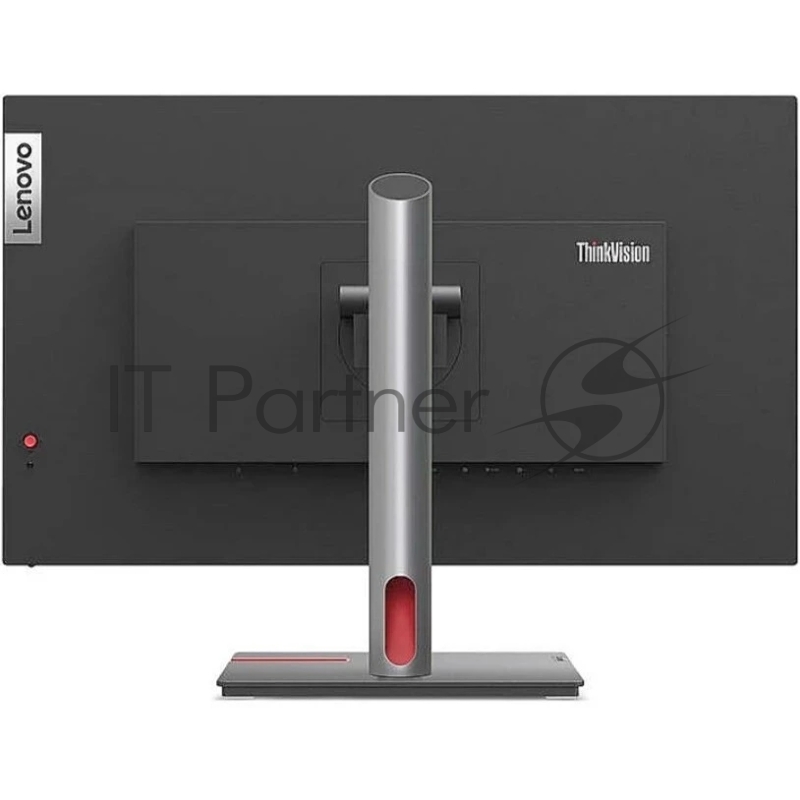 Монитор Lenovo 27 T27h-30, 16:9, IPS, 2560x1440, 4ms, 350cd, 60Hz, 1xHDMI, 1xDP, USB-C, 4xUSB, LAN, HAS, черный/красный