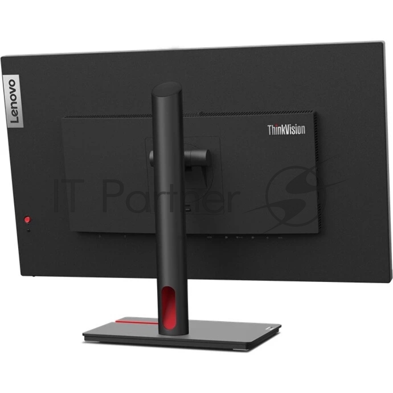 Монитор Lenovo 27 T27h-30, 16:9, IPS, 2560x1440, 4ms, 350cd, 60Hz, 1xHDMI, 1xDP, USB-C, 4xUSB, LAN, HAS, черный/красный