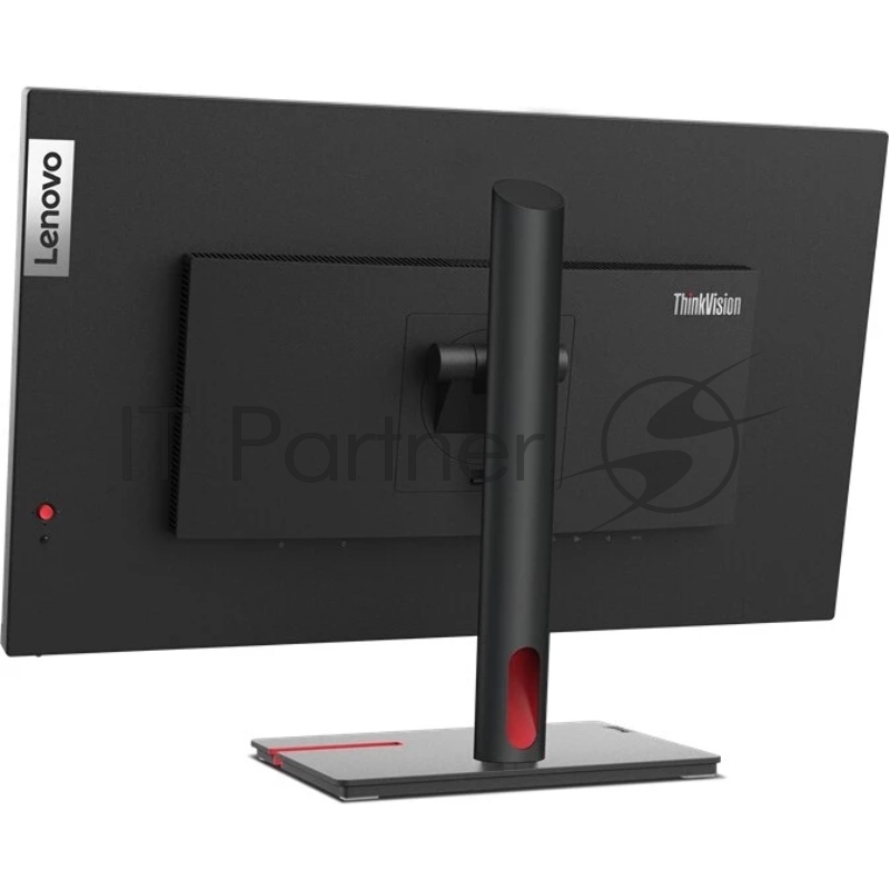 Монитор Lenovo 27 T27h-30, 16:9, IPS, 2560x1440, 4ms, 350cd, 60Hz, 1xHDMI, 1xDP, USB-C, 4xUSB, LAN, HAS, черный/красный