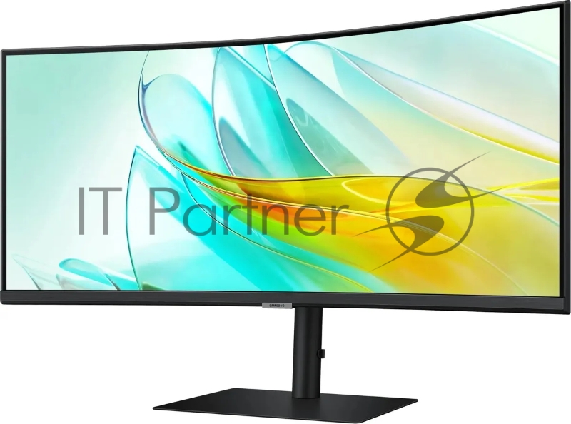 Монитор Samsung 34 ViewFinity S6 S34C650UAIXCI черный VA LED 5ms 21:9 M/M полуматовая 350cd 178гр/178гр 3440x1440 100Hz DP Ultra WQHD USB 8кг