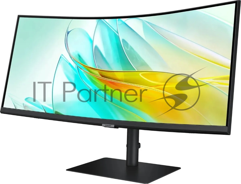 Монитор Samsung 34 ViewFinity S6 S34C650UAIXCI черный VA LED 5ms 21:9 M/M полуматовая 350cd 178гр/178гр 3440x1440 100Hz DP Ultra WQHD USB 8кг