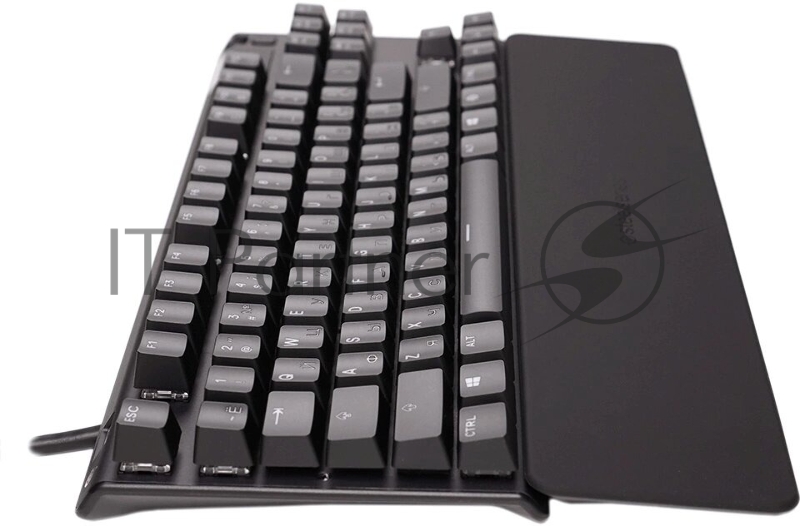 Клавиатура Steelseries Apex Pro TKL (2023) механическая черный USB for gamer LED (подставка для запястий) (64856)