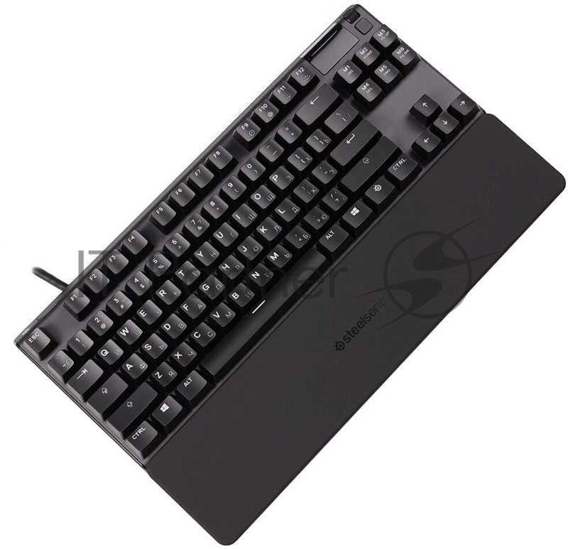 Клавиатура Steelseries Apex Pro TKL (2023) механическая черный USB for gamer LED (подставка для запястий) (64856)