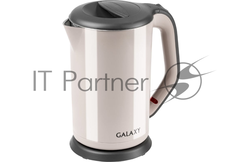 Чайник электрический Galaxy Line GL 0330, 1.7л, 2000Вт, бежевый