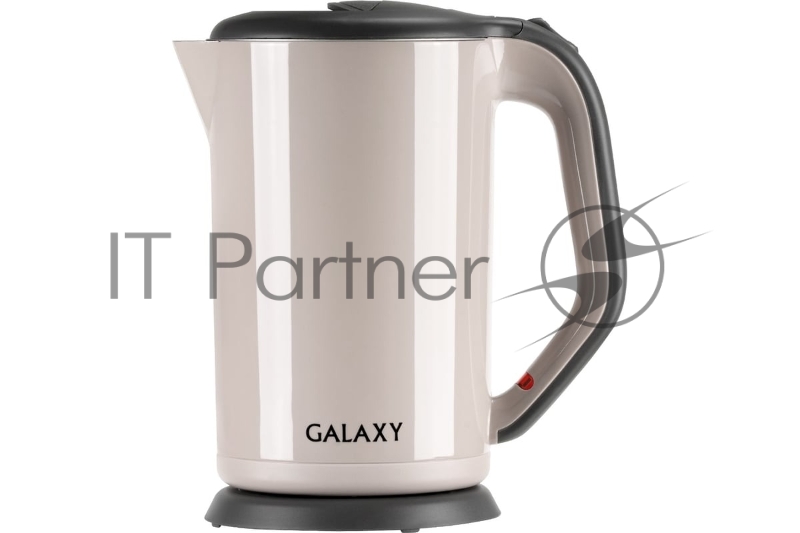 Чайник электрический Galaxy Line GL 0330, 1.7л, 2000Вт, бежевый