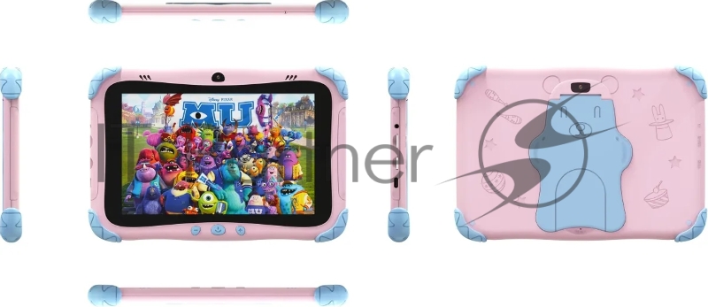 Планшет Digma Kids A8 SC9863A (1.6) 8C RAM2Gb ROM32Gb 8 IPS 1280x800 4G 1Sim Android 11.0 Go розовый 2Mpix 0.3Mpix BT WiFi microSD 512Gb 3000mAh