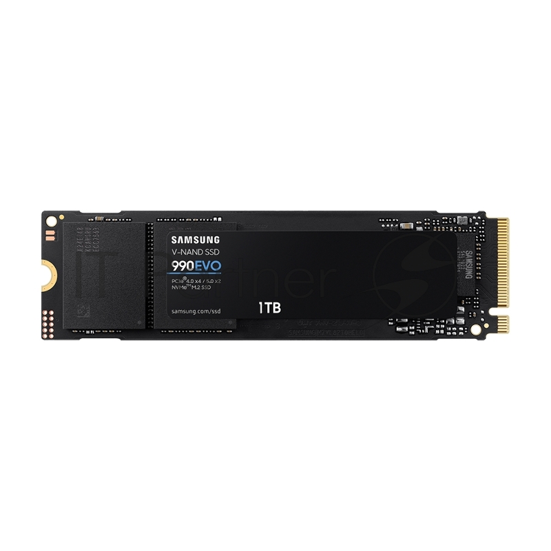 Накопитель SSD Samsung 1TB 990 EVO M.2 MZ-V9E1T0BW NVMe 2.0, PCIe 4.0 x4, V-NAND TLC