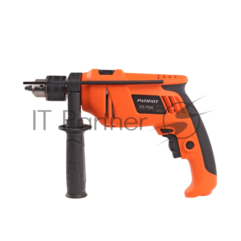 Дрель электрическая ударная PATRIOT FD 770H, 770Вт, 2800об/мин, 44800уд/мин, макс. диаметр сверления 13мм