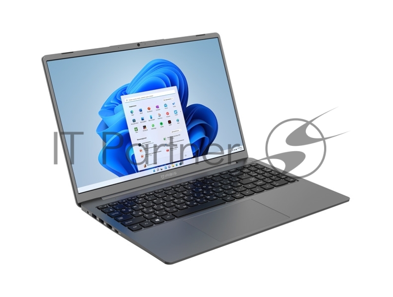 Ноутбук IRBIS Blizzard 16NBC1002 AMD Ryzen R5 5625U, 15.6LCD 1920*1080P , 16GB sodimm +512GB SSD, AC wifi, Front camera: 5000mha battery,NO OS/METAL/Silver