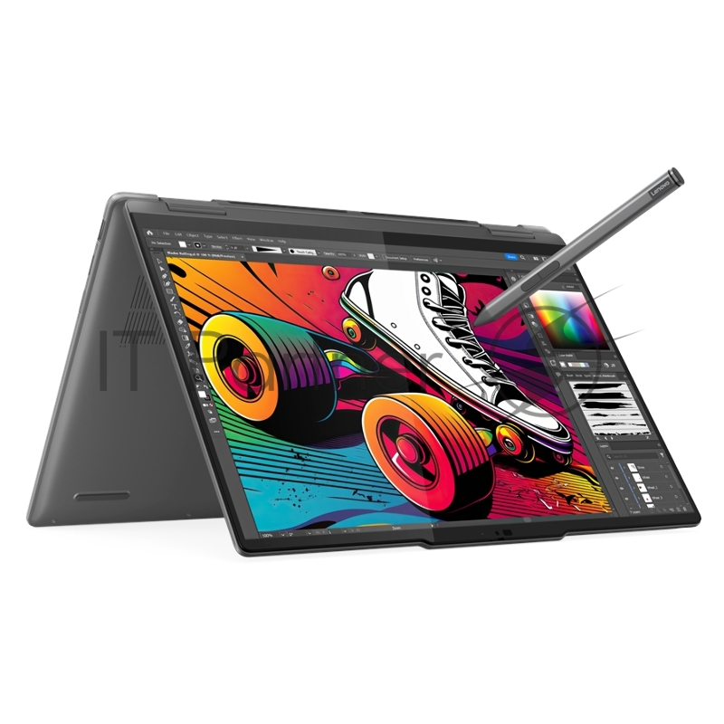 Ноутбук/ Lenovo Yoga 7 2-in-1 14IML9 14 OLED Touch/Intel Core Ultra 5 125H 1.2Ghz/16384Mb/512SSDGb/noDVD/ Arc graphics/Cam/BT/WiFi/Win11Home Grey
