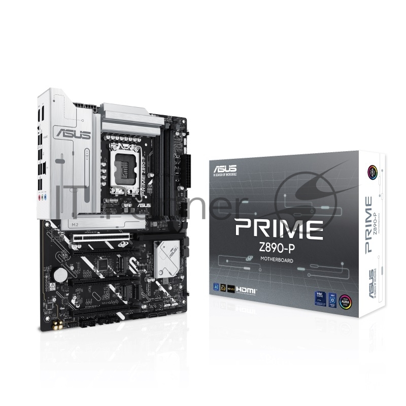 Материнская плата ASUS INTEL Z890 s1851, 4xDDR5(192GB), 1xPCIe 5.0x16, 3xPCIe 4.0x16, 1xLAN (2.5GbE), 4xSATA 6Gb/s, 4xM.2, 1xUSB-C, 7xUSB 3.2, ATX, 90MB1I50-M0EAY0