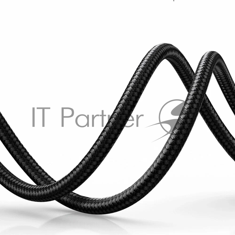 Кабель UGREEN AV112 10685 AUX 3.5mm (M) to AUX 3.5mm (M), в нейлоновой оплётке, 1m, Blue (10685)