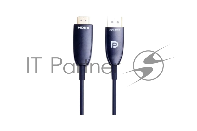 Активный оптический кабель VCOM DP1.2v-->HDMI2.0v 15м <D3752B-15.0>