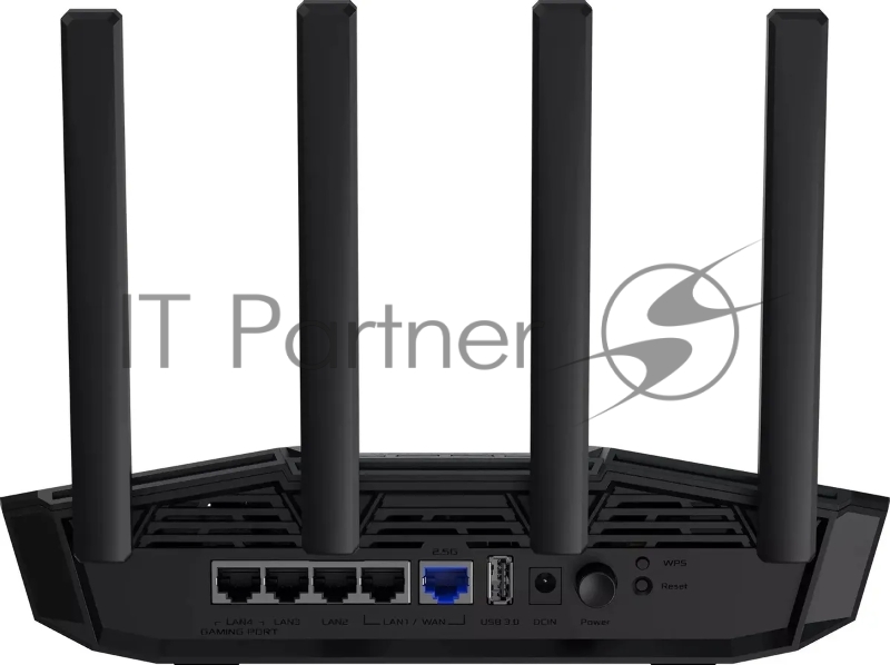 Роутер беспроводной Asus TUF-BE3600 BE3600 100/1000/2500BASE-T черный