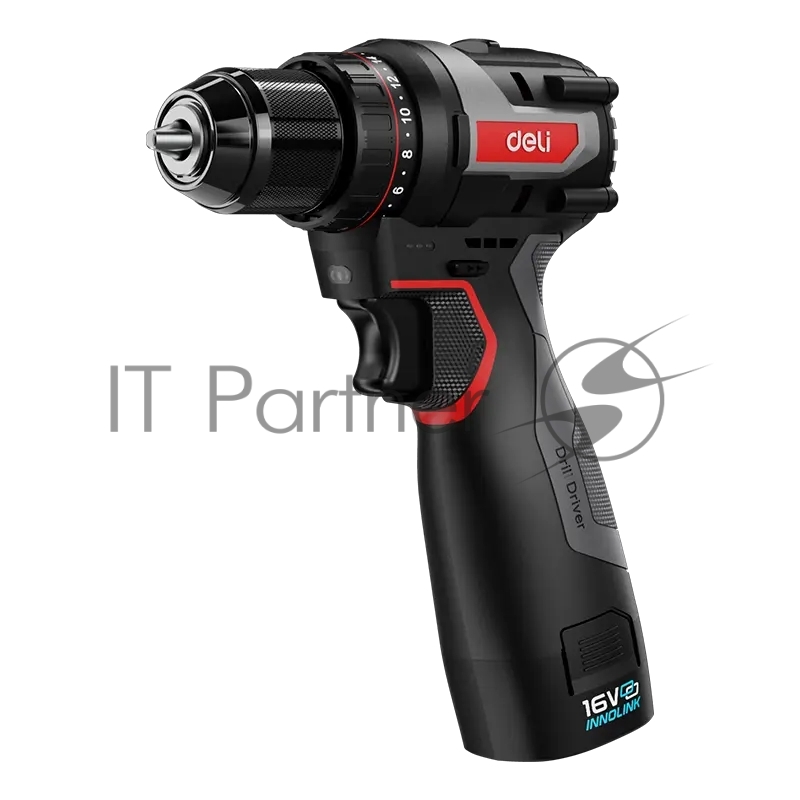 Дрель-шуруповерт аккумуляторная Deli DC120 (2 АКБ*2Ач+ЗУ, 20В, 45Нм, сумка)