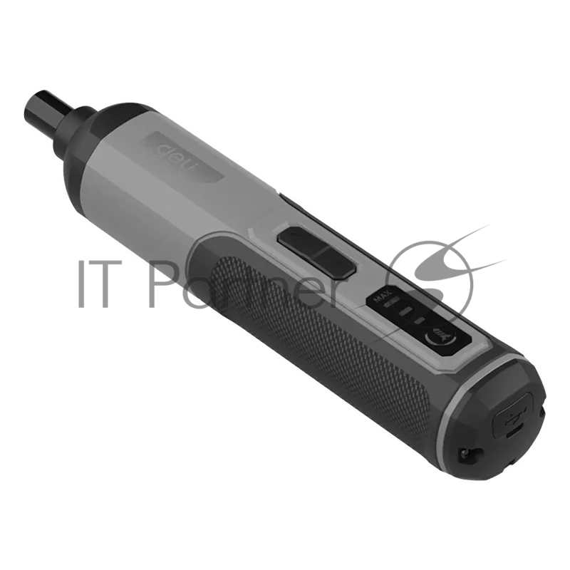 Отвертка аккумуляторная Deli DC160 (4В, 2А*ч, 5Нм, 300об/мин, Type-C, набор бит 24 шт, пласт. кейс)