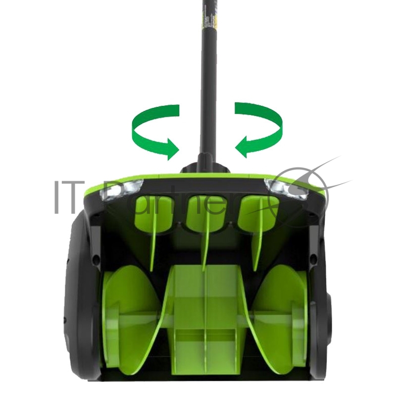 Снегоуборщик аккумуляторный GreenWorks 40V, 30 см, бесщеточный, с 1хАКБ 4 Ач и ЗУ (2603107UB)