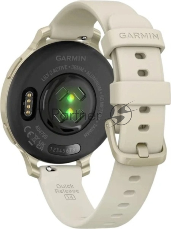Смарт-часы Garmin Lily 2 Active, 38мм, лунное золото/слоновая кость