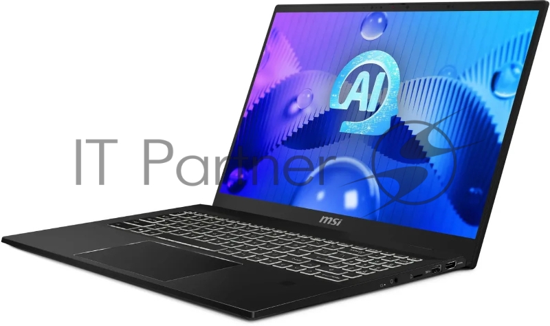 Ноутбук MSI Summit 16 E16 AI Studio Core Ultra 7 155H 16 16:10 QHD+ (2560x1600),IPS,Touch,Pen, LPDDR5 16GB,1TB SSD, NV RTX 4050, GDDR6 6GB,Black,82Whr,2,1kg,2y,Win11 Pro,KB Eng/Rus