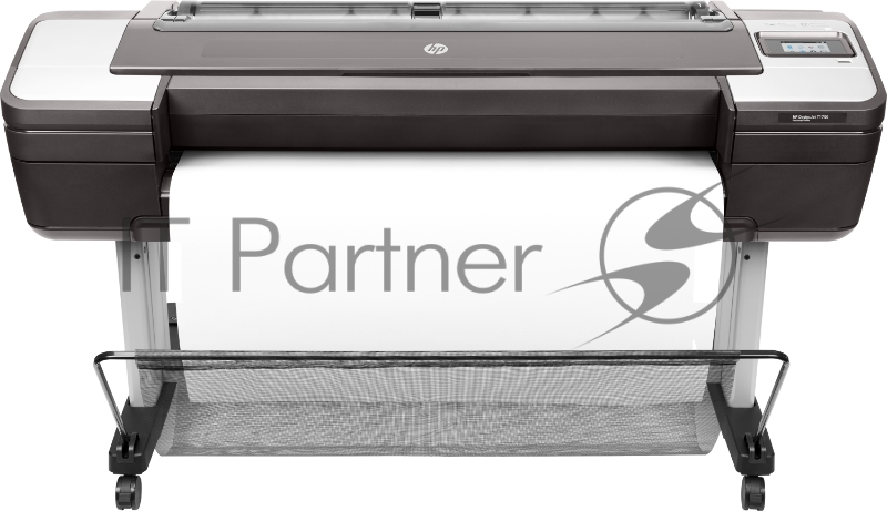 Плоттер HP Designjet T1700 44 PostScript <1VD87A> A0, 128Гб (виртуальная), HDD500Гб, USB, LAN