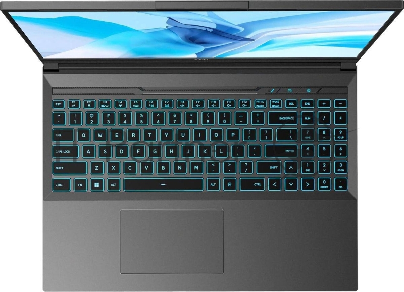 Ноутбук Maibenben X16A-R77445 16 IPS FHD/AMD Ryzen 7 7435H 3.1Ghz/16384Mb/512PCISSDGb/Ext GeForce RTX4050(6144Mb)/1920x1080 (матовый)/Cam/BT/WiFi/62WHr/war 1y/Серый/2.2кг/Linux + Screen 120Hz, 300nits, sRGB 100%, 16:10