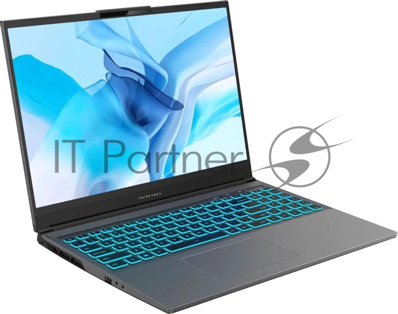 Ноутбук Maibenben X16A-R77445 16 IPS FHD/AMD Ryzen 7 7435H 3.1Ghz/16384Mb/512PCISSDGb/Ext GeForce RTX4050(6144Mb)/1920x1080 (матовый)/Cam/BT/WiFi/62WHr/war 1y/Серый/2.2кг/Linux + Screen 120Hz, 300nits, sRGB 100%, 16:10