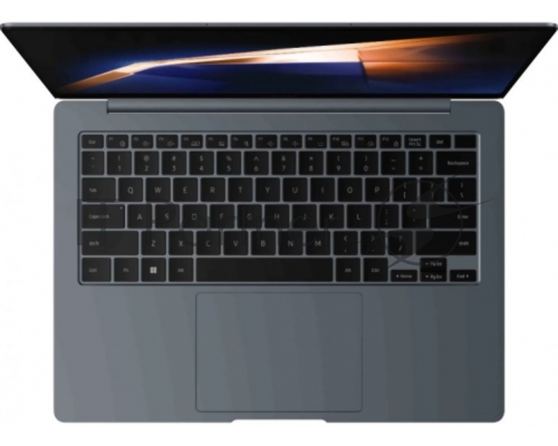Ноутбук Samsung Galaxy Book4 Pro 14 AMOLED (2880x1800 )/Touch/Intel Core Ultra 7 155H 1.4Ghz/16384Mb/512PCISSDGb/noD Arc graphics/Cam/BT/WiFi/63WHr/war 1y/Win11Home/Серый/1.23кг