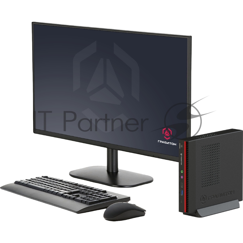 ПК ГРАВИТОН Д12И Intel Core i5 12400(2.5Ghz)/8192Mb/256SSDGb/ 3y/black/noOS + /К+М