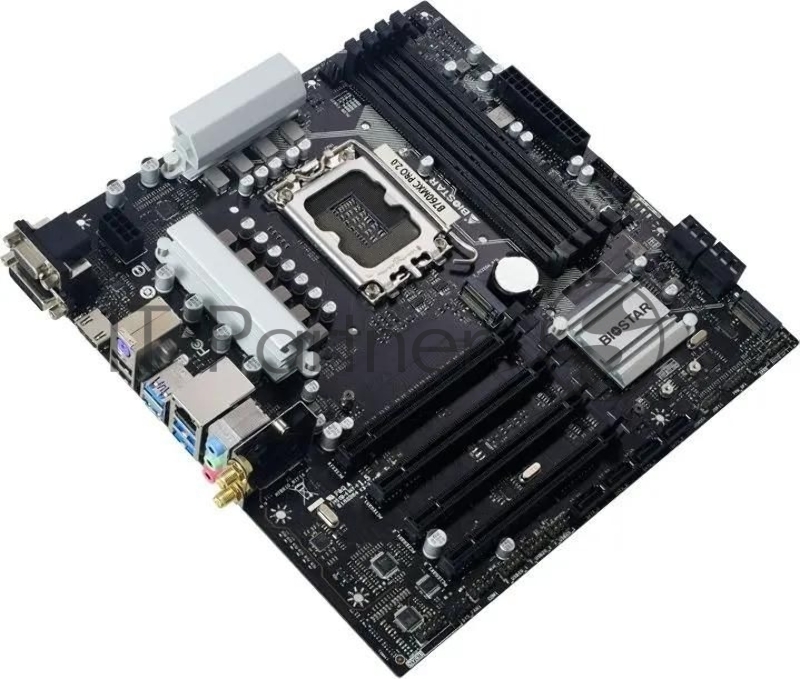 Материнская плата Biostar B760MXC Pro, Soc-1700 Intel B760 4xDDR5 mATX AC`97 8ch(7.1) 2.5Gg RAID+VGA+DVI+HDMI