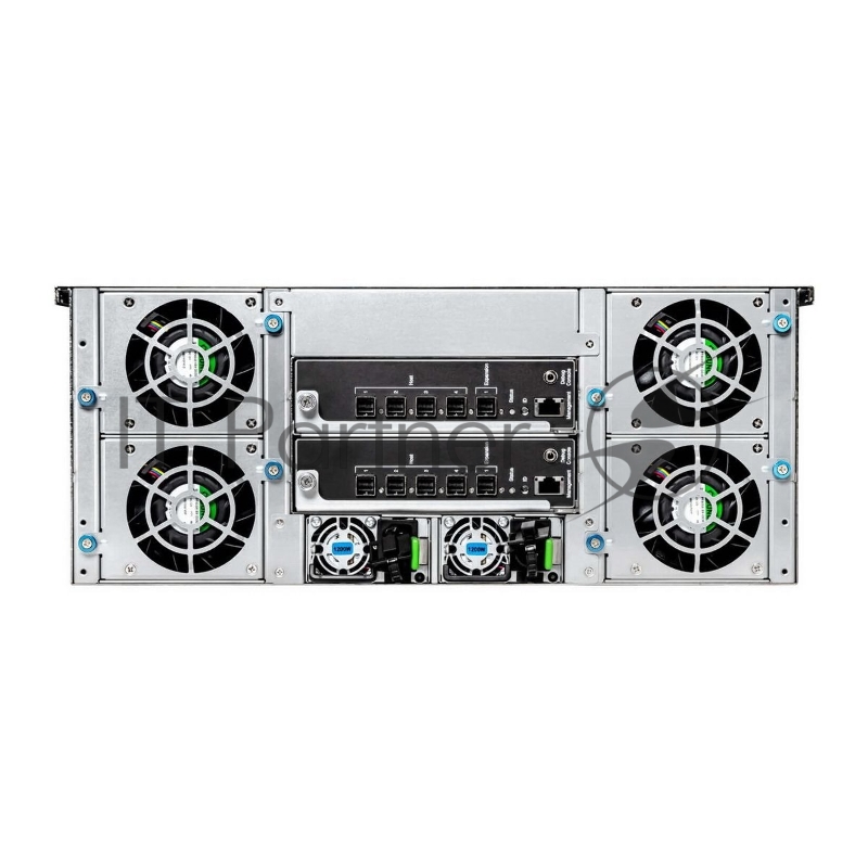 Корпус In-Win IW-RJ460-08 1200W(RD)*2/JBOD PDB/FAN/BP/28RAIL