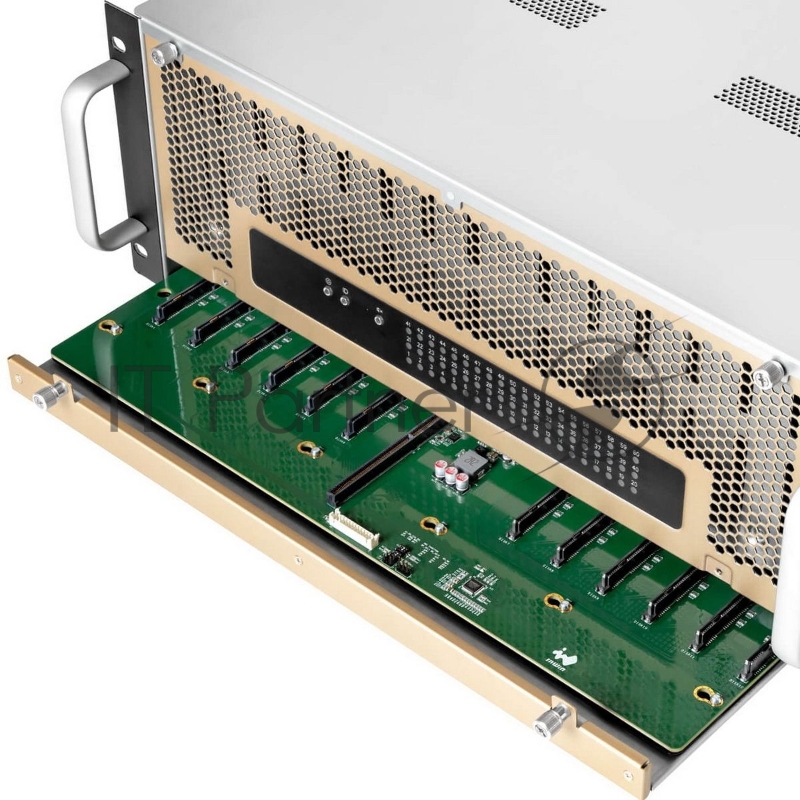 Корпус In-Win IW-RJ460-08 1200W(RD)*2/JBOD PDB/FAN/BP/28RAIL